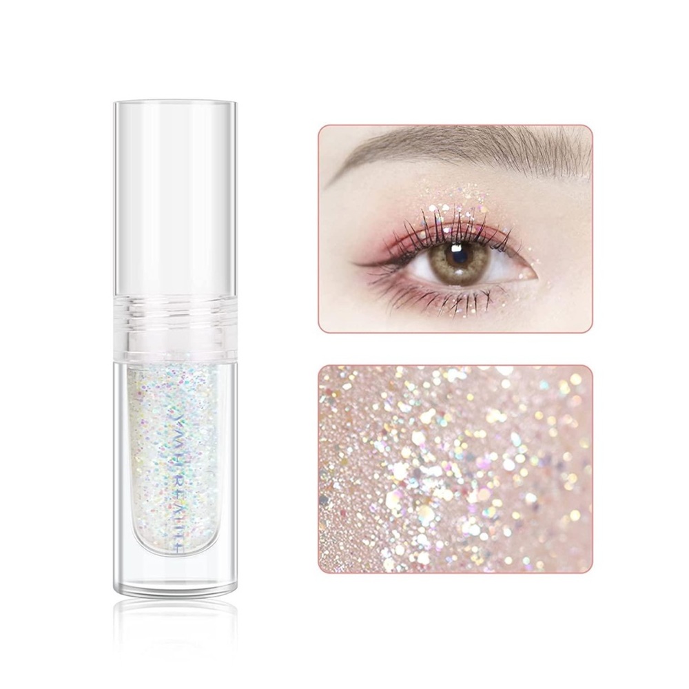 YME TRANSLUCENT SILVER GLITTER SPARKLE EYESHADOW #1